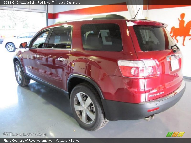 Red Jewel Tintcoat / Cashmere 2011 GMC Acadia SLT