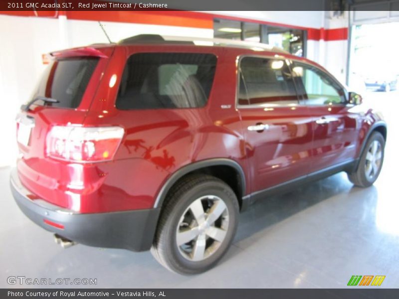 Red Jewel Tintcoat / Cashmere 2011 GMC Acadia SLT