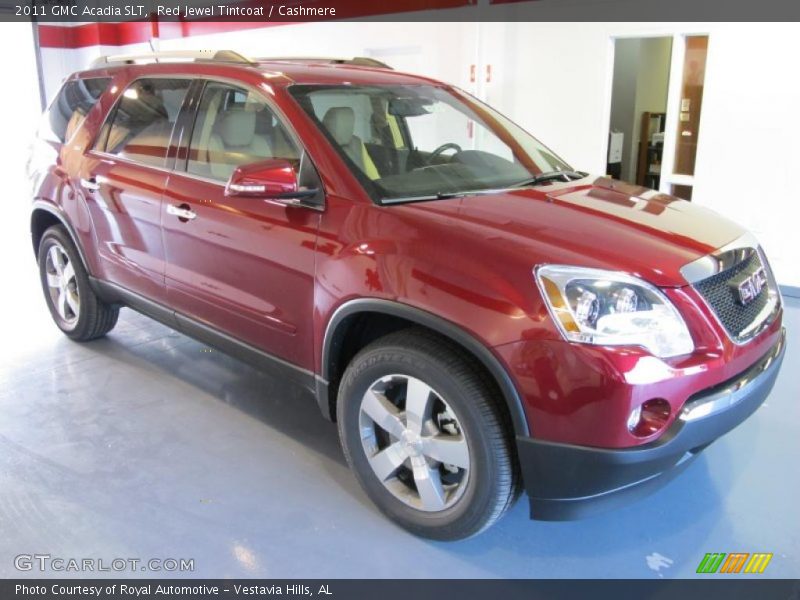 Red Jewel Tintcoat / Cashmere 2011 GMC Acadia SLT