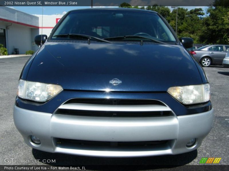 Windsor Blue / Slate 2002 Nissan Quest SE