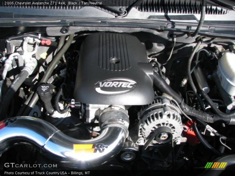 Black / Tan/Neutral 2006 Chevrolet Avalanche Z71 4x4