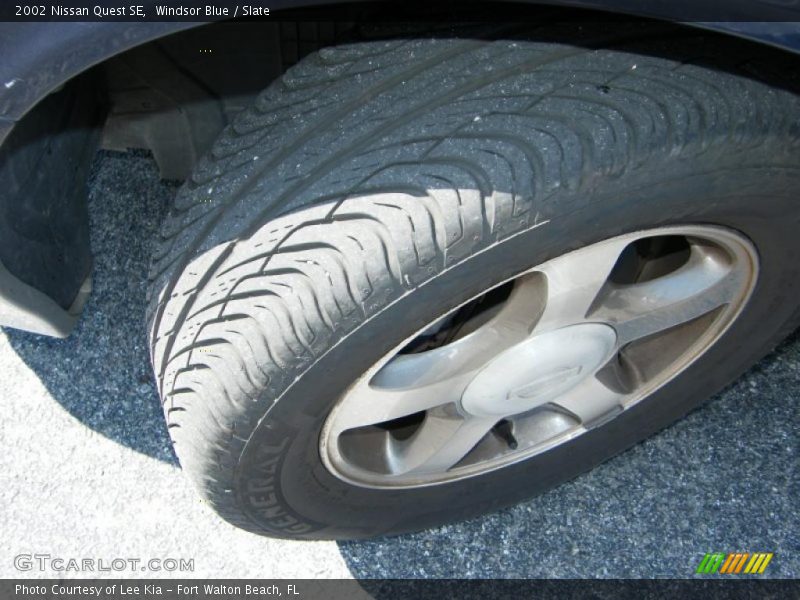 Windsor Blue / Slate 2002 Nissan Quest SE