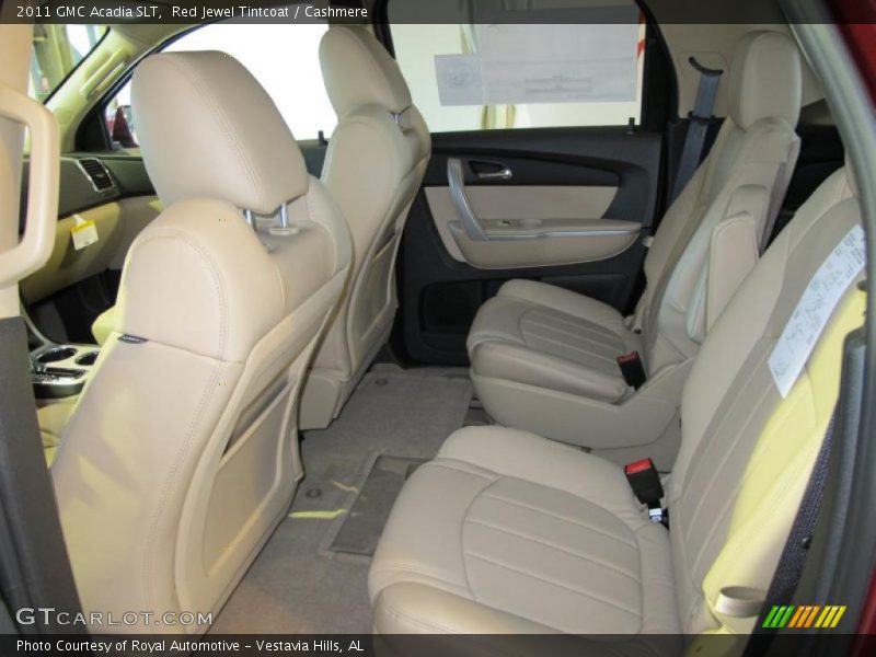  2011 Acadia SLT Cashmere Interior