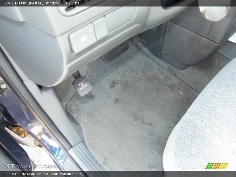 Windsor Blue / Slate 2002 Nissan Quest SE
