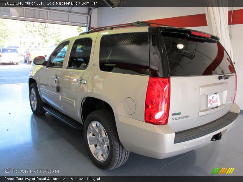Gold Mist Metallic / Light Tan 2011 GMC Yukon SLT