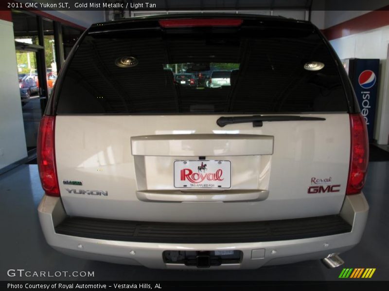 Gold Mist Metallic / Light Tan 2011 GMC Yukon SLT