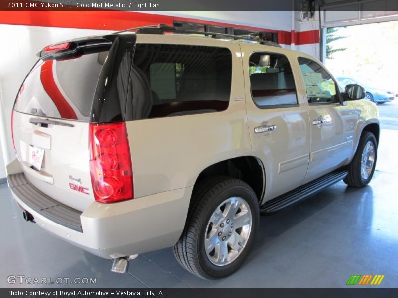 Gold Mist Metallic / Light Tan 2011 GMC Yukon SLT