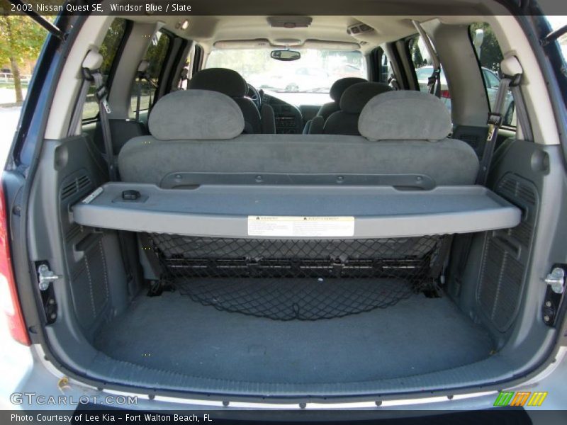 2002 Quest SE Trunk