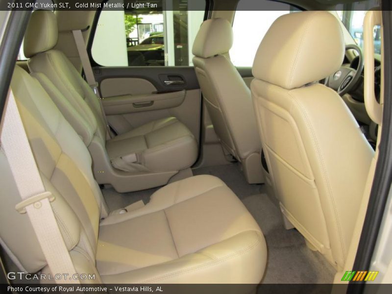 Gold Mist Metallic / Light Tan 2011 GMC Yukon SLT
