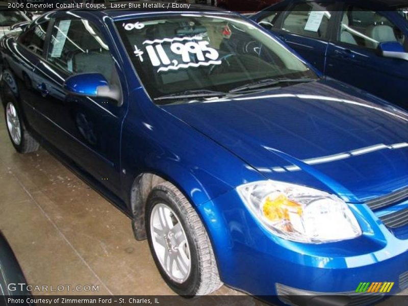 Laser Blue Metallic / Ebony 2006 Chevrolet Cobalt LT Coupe