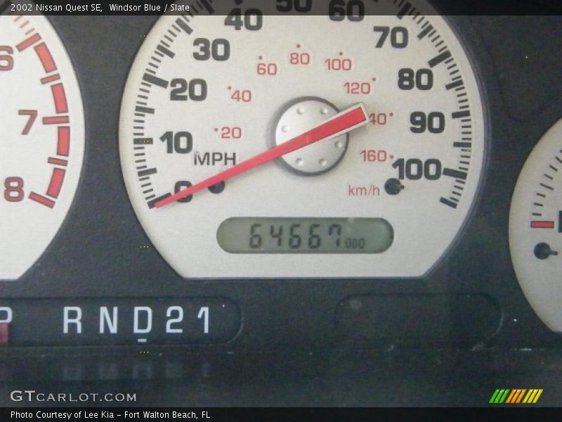 Windsor Blue / Slate 2002 Nissan Quest SE