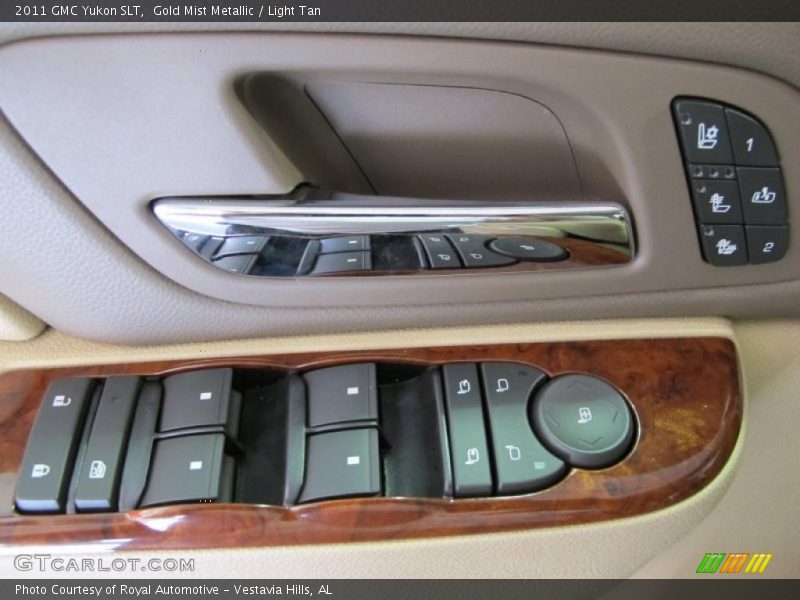 Controls of 2011 Yukon SLT