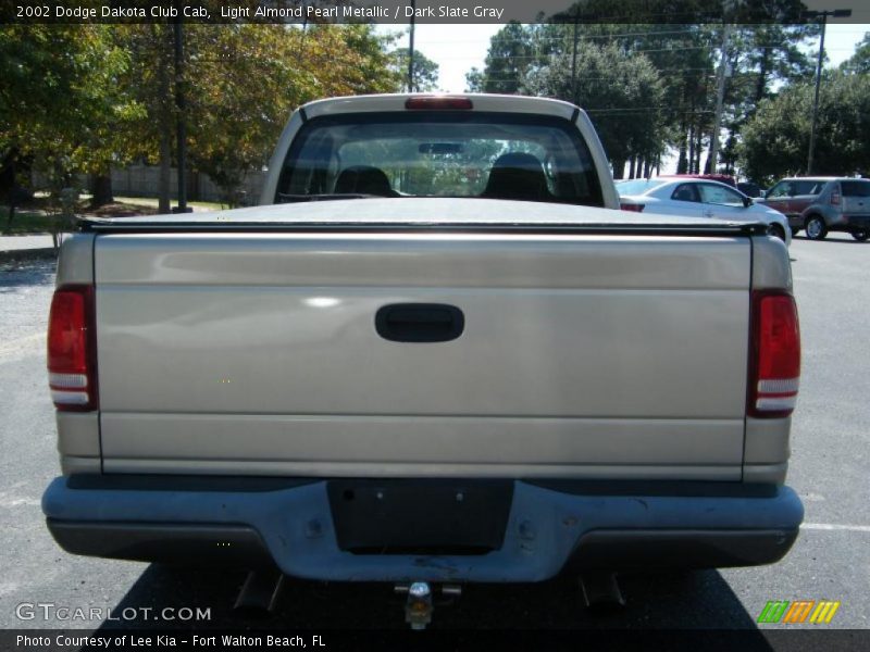 Light Almond Pearl Metallic / Dark Slate Gray 2002 Dodge Dakota Club Cab