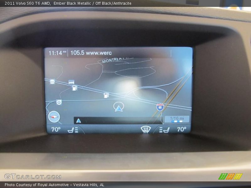 Navigation of 2011 S60 T6 AWD