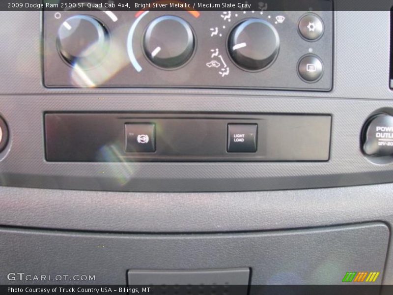 Bright Silver Metallic / Medium Slate Gray 2009 Dodge Ram 2500 ST Quad Cab 4x4
