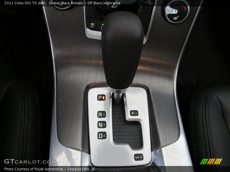  2011 S60 T6 AWD 6 Speed Geartronic Automatic Shifter