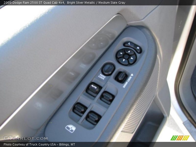 Bright Silver Metallic / Medium Slate Gray 2009 Dodge Ram 2500 ST Quad Cab 4x4