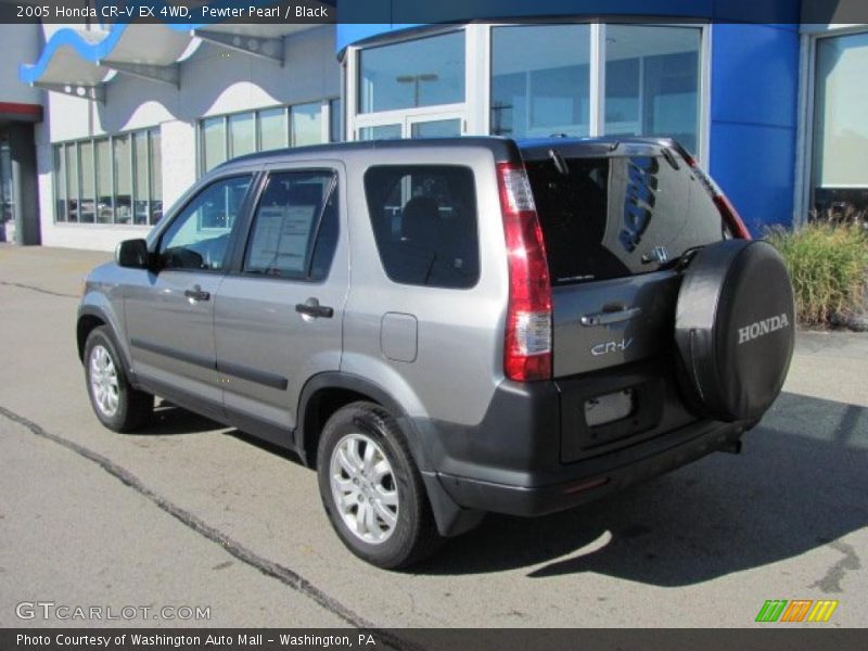 Pewter Pearl / Black 2005 Honda CR-V EX 4WD