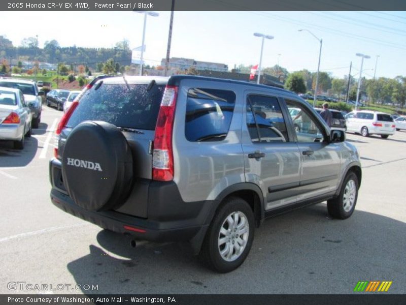 Pewter Pearl / Black 2005 Honda CR-V EX 4WD