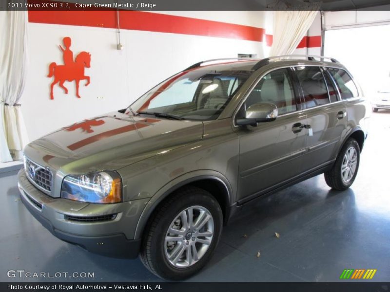 Caper Green Metallic / Beige 2011 Volvo XC90 3.2