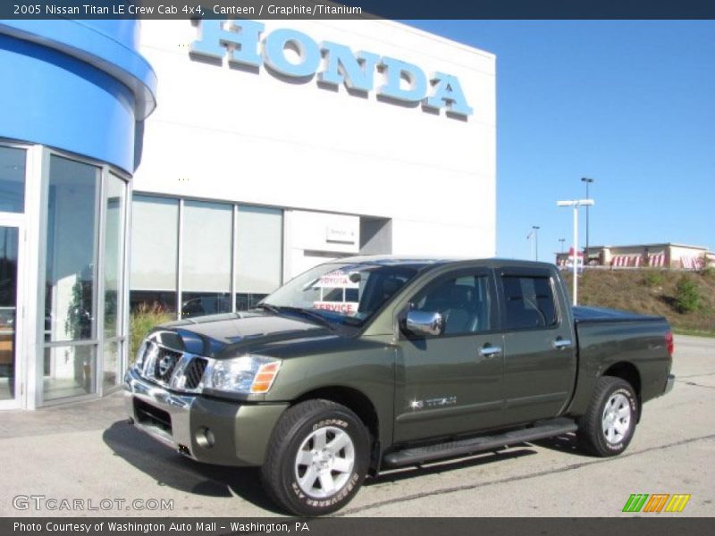 Canteen / Graphite/Titanium 2005 Nissan Titan LE Crew Cab 4x4