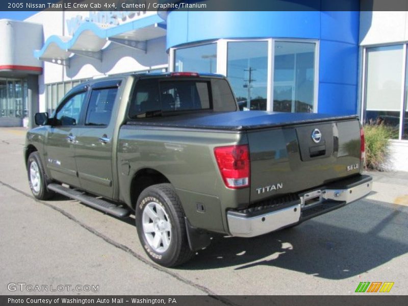 Canteen / Graphite/Titanium 2005 Nissan Titan LE Crew Cab 4x4