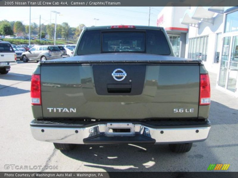 Canteen / Graphite/Titanium 2005 Nissan Titan LE Crew Cab 4x4