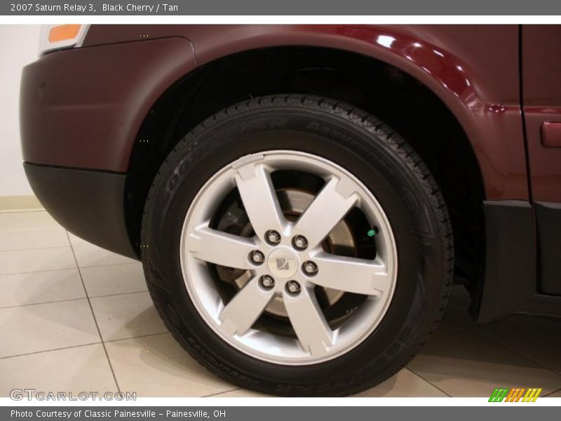 Black Cherry / Tan 2007 Saturn Relay 3