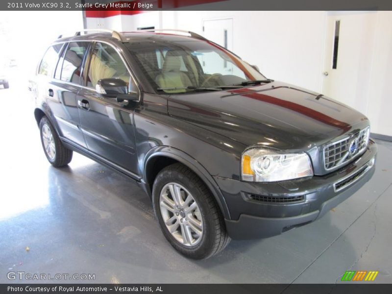 Saville Grey Metallic / Beige 2011 Volvo XC90 3.2