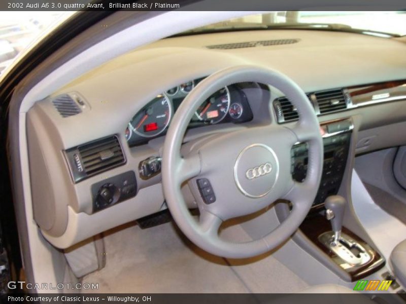 Brilliant Black / Platinum 2002 Audi A6 3.0 quattro Avant