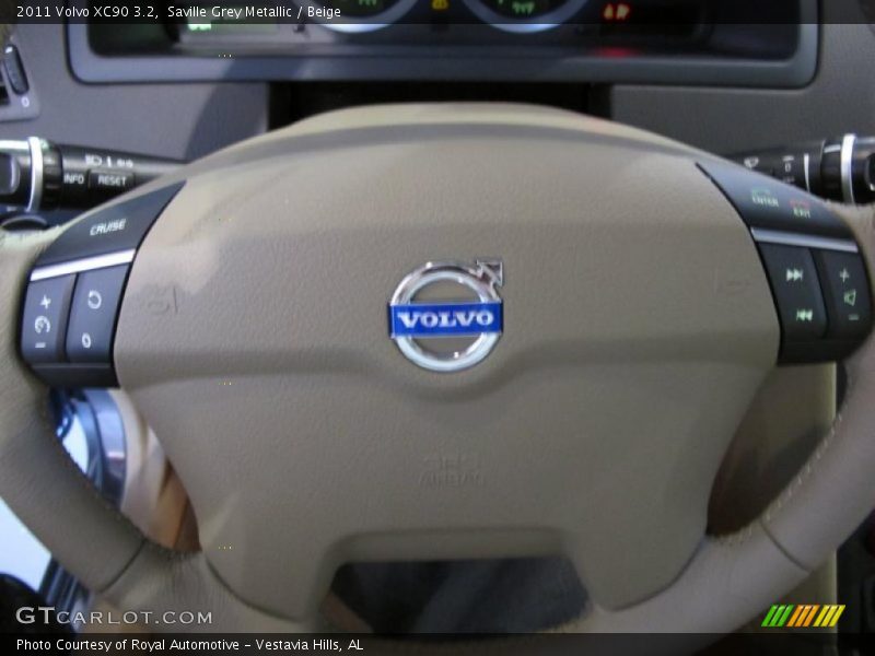 Saville Grey Metallic / Beige 2011 Volvo XC90 3.2
