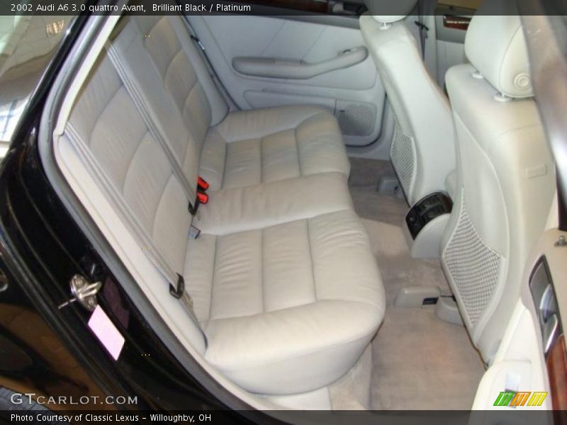  2002 A6 3.0 quattro Avant Platinum Interior