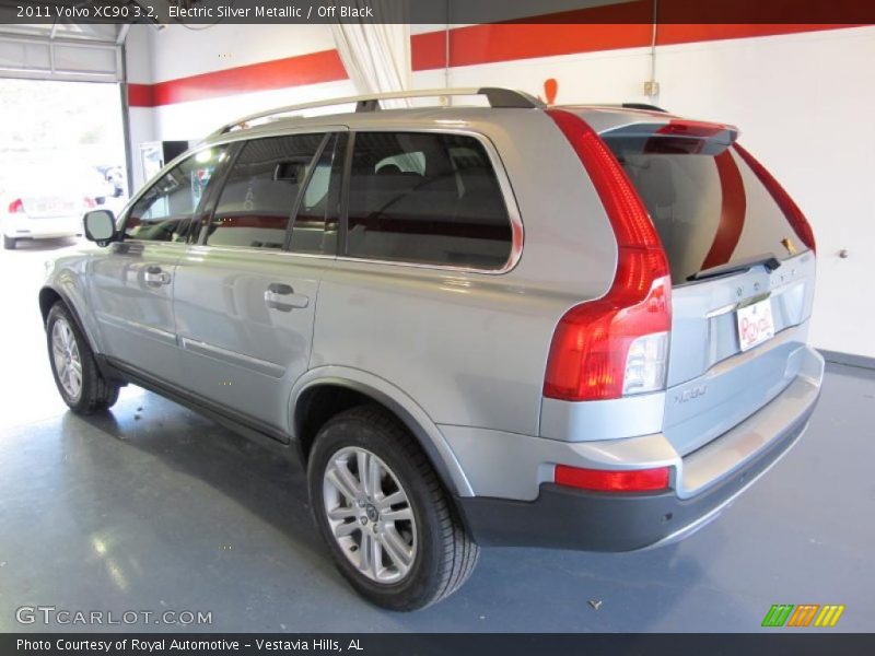 Electric Silver Metallic / Off Black 2011 Volvo XC90 3.2