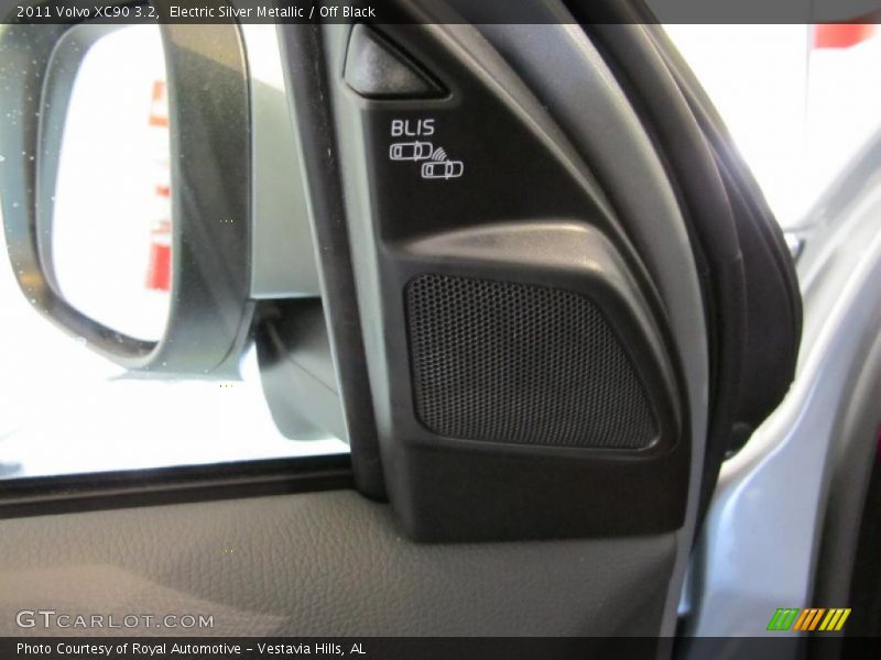 Electric Silver Metallic / Off Black 2011 Volvo XC90 3.2