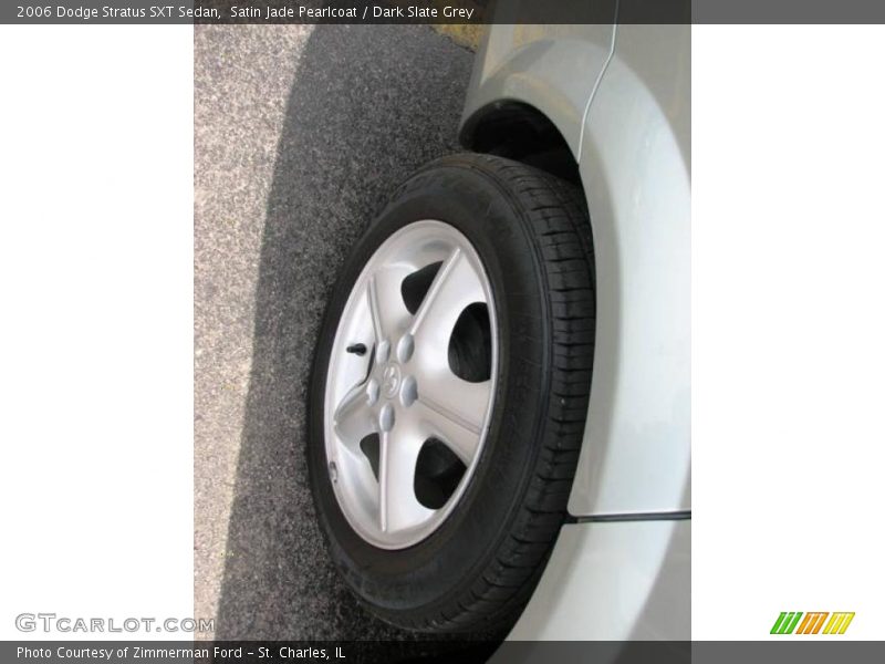 Satin Jade Pearlcoat / Dark Slate Grey 2006 Dodge Stratus SXT Sedan