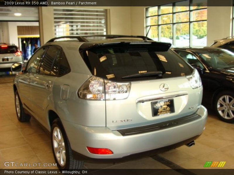 Bamboo Pearl / Parchment 2009 Lexus RX 350 AWD