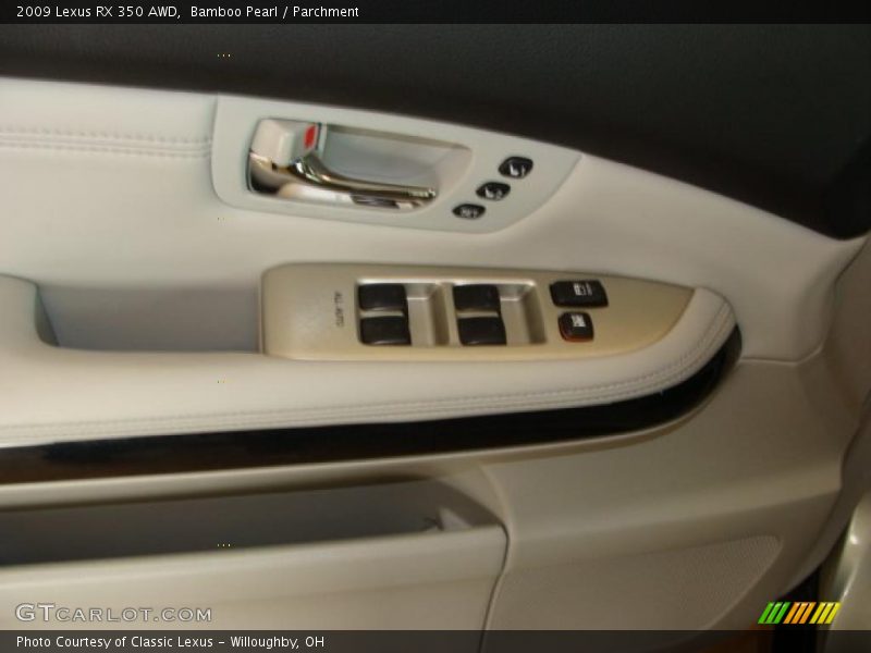 Bamboo Pearl / Parchment 2009 Lexus RX 350 AWD