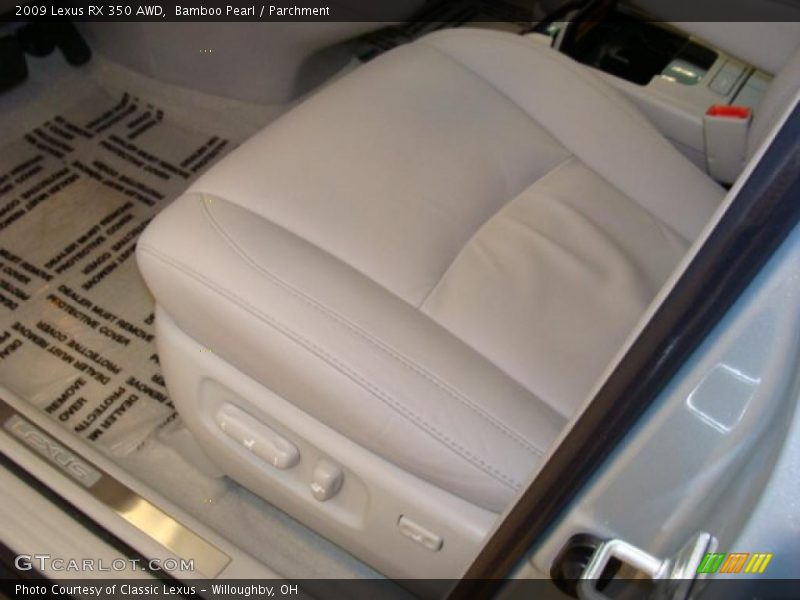 Bamboo Pearl / Parchment 2009 Lexus RX 350 AWD
