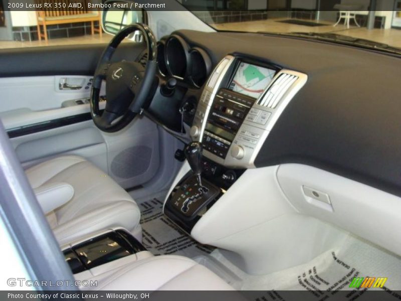 Bamboo Pearl / Parchment 2009 Lexus RX 350 AWD