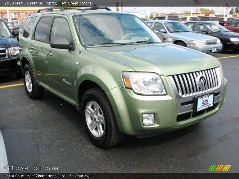 Kiwi Green / Stone 2008 Mercury Mariner Hybrid