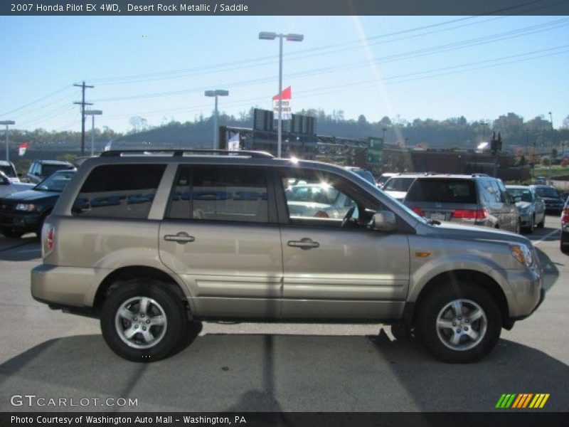 Desert Rock Metallic / Saddle 2007 Honda Pilot EX 4WD