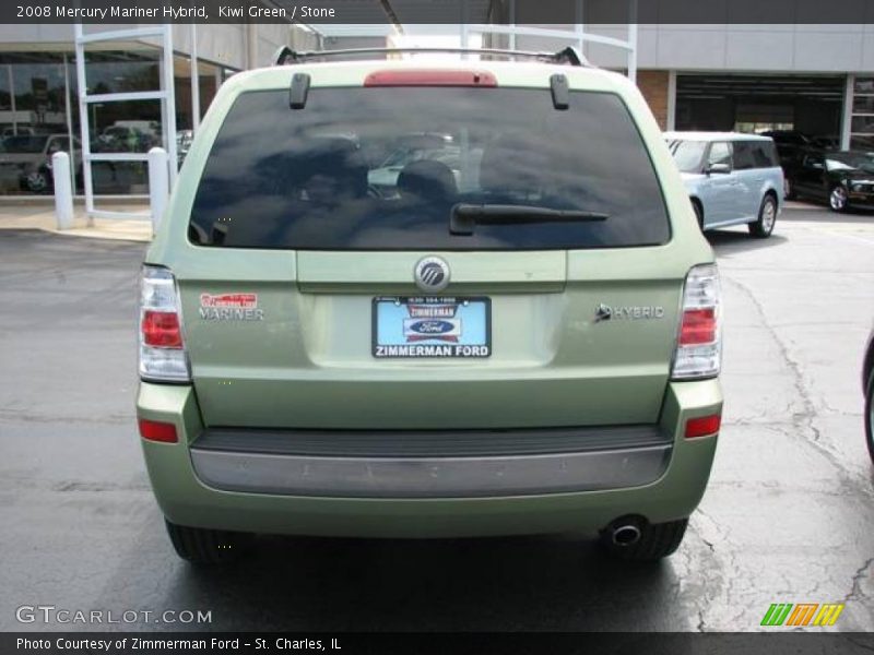 Kiwi Green / Stone 2008 Mercury Mariner Hybrid