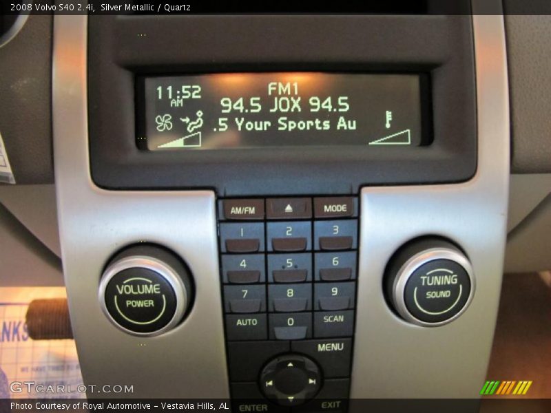 Silver Metallic / Quartz 2008 Volvo S40 2.4i
