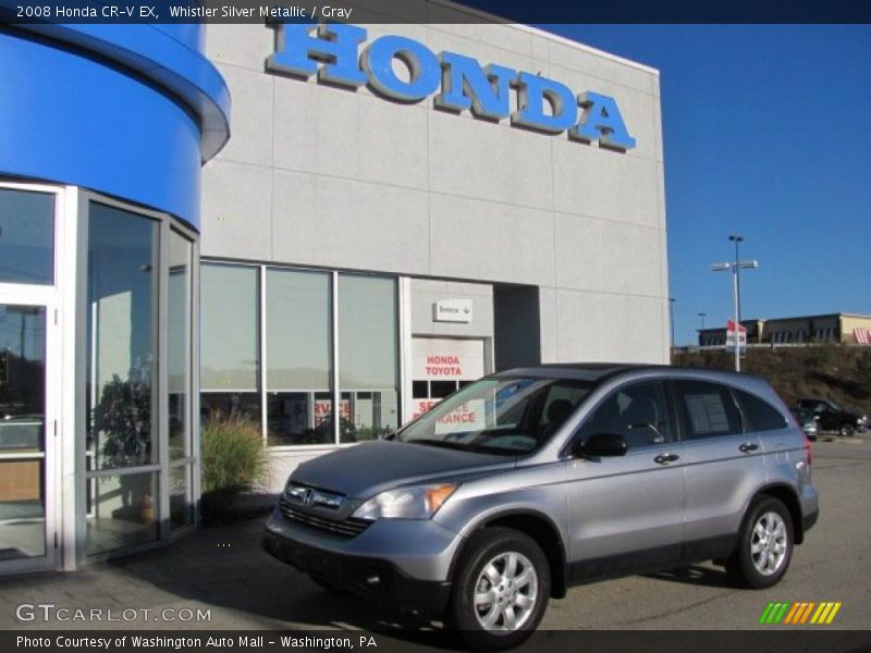 Whistler Silver Metallic / Gray 2008 Honda CR-V EX