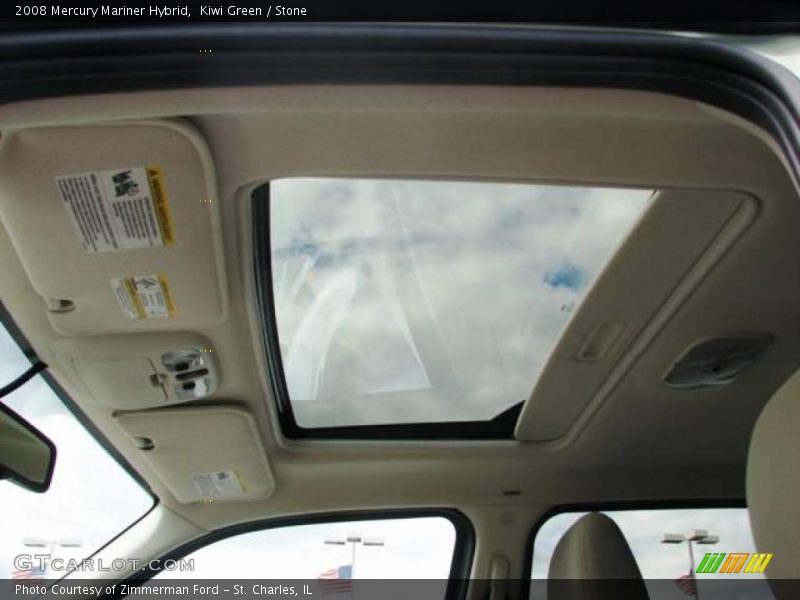 Kiwi Green / Stone 2008 Mercury Mariner Hybrid