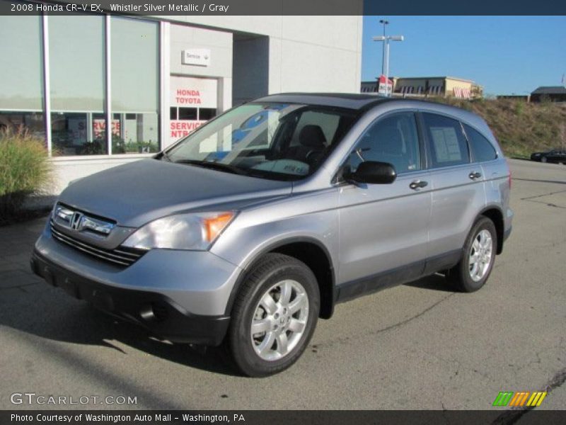 Whistler Silver Metallic / Gray 2008 Honda CR-V EX