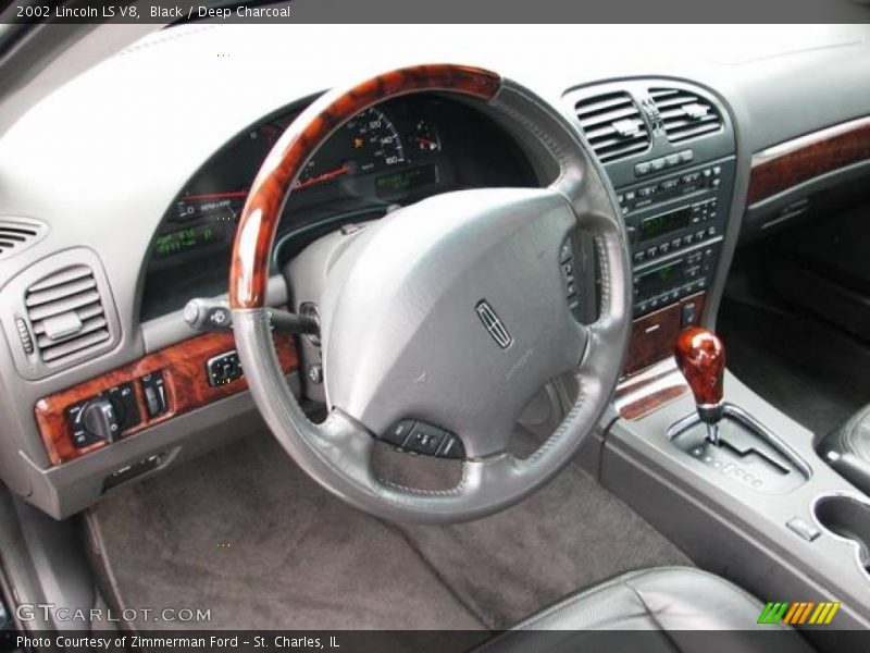 Black / Deep Charcoal 2002 Lincoln LS V8