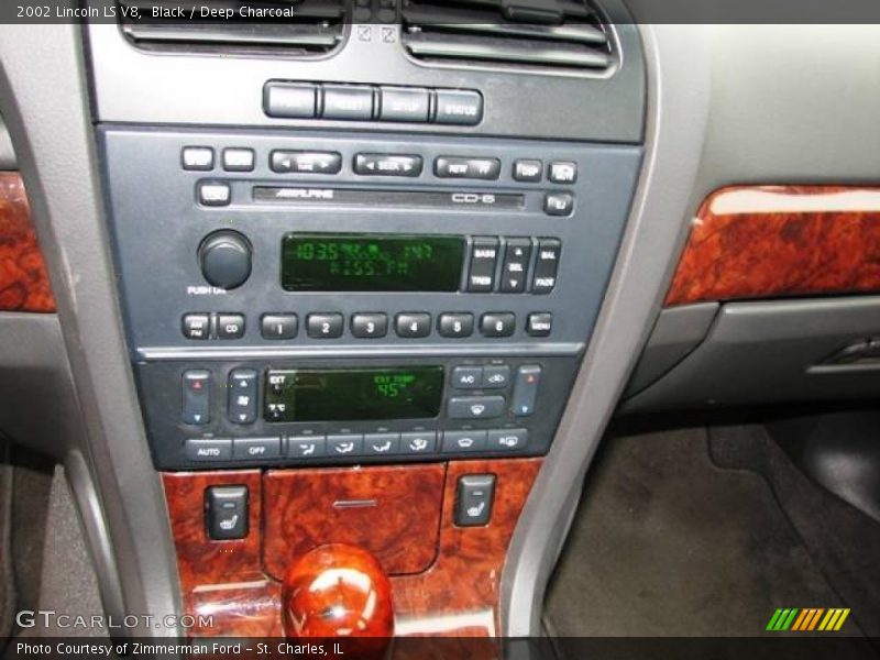 Black / Deep Charcoal 2002 Lincoln LS V8