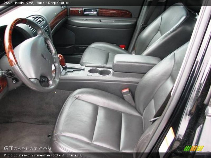 Black / Deep Charcoal 2002 Lincoln LS V8
