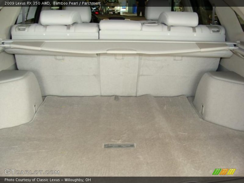 Bamboo Pearl / Parchment 2009 Lexus RX 350 AWD
